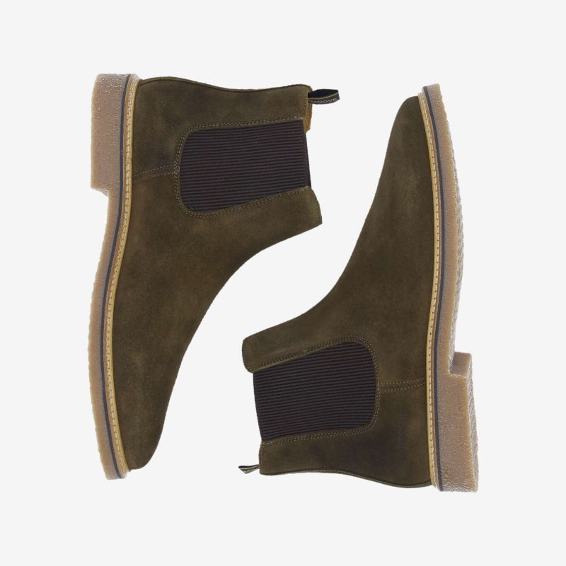 DUBLIN CHELSEA M - SUEDE  VERT